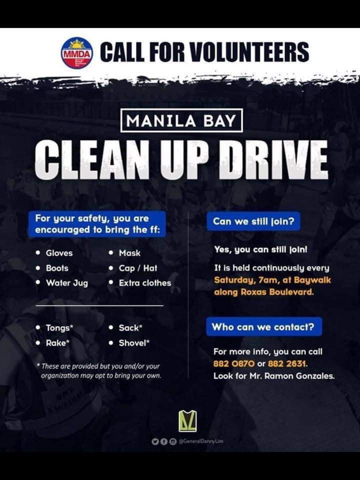 Clean Up Drive How to participate