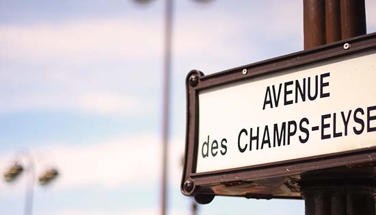 Champs Elysee Paris Street