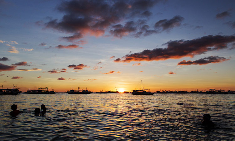 Sunset in Boracay