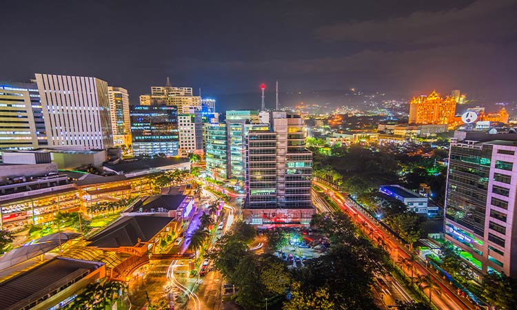 Cebu City by night