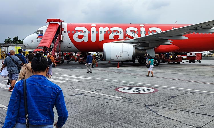 Flight with AirAsia