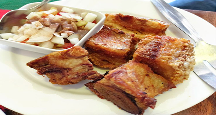 Vigan's Fried Pork Belly